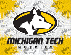 Michigan Tech University Huskies Logo Wall Decor Canvas