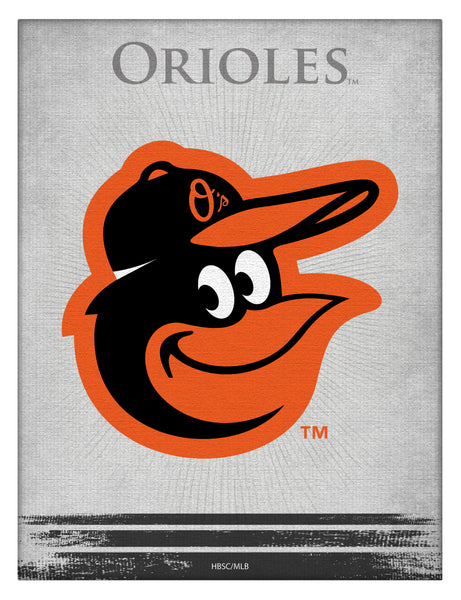 Baltimore Orioles Printed Canvas | MLB Hanging Wall Decor