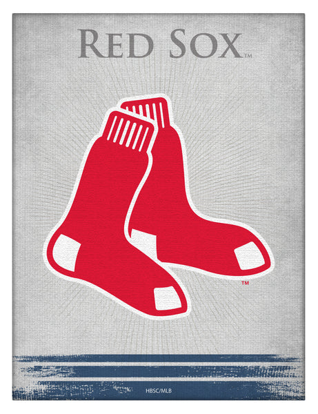 Boston Red Sox Printed Canvas | MLB Hanging Wall Decor