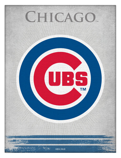 Chicago Cubs Printed Canvas | MLB Hanging Wall Decor