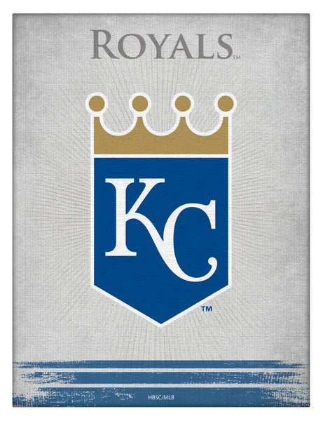 Kansas City Royals Printed Canvas | MLB Hanging Wall Decor