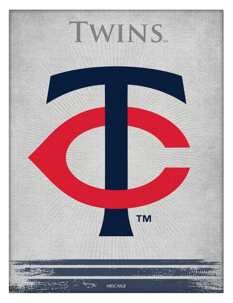 Minnesota Twins Printed Canvas | MLB Hanging Wall Decor