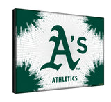 Oakland Athletics Printed Canvas | MLB Hanging Wall Decor