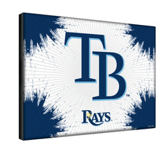 Tampa Bay Rays Printed Canvas | MLB Hanging Wall Decor