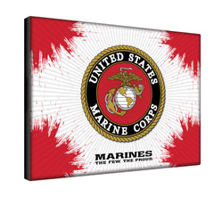 United States Marine Corps Logo Canvas