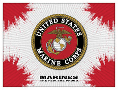 United States Marine Corps Logo Canvas