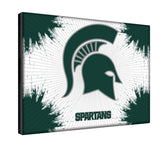 Michigan State University Spartans Logo Wall Decor Canvas