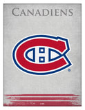 Montreal Canadians Logo Canvas