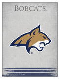 Montana State Bobcats Logo Wall Decor Canvas
