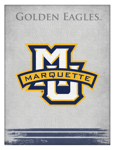 Marquette University Golden Eagles Logo Wall Decor Canvas