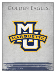 Marquette University Golden Eagles Logo Wall Decor Canvas