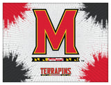 Maryland Terrapins Logo Wall Decor Canvas