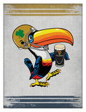 Notre Dame Guinness Beer Toucan Dark Background Wall Decor Canvas