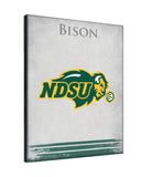 North Dakota State University Bison Logo Wall Decor Canvas