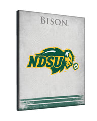 North Dakota State University Bison Logo Wall Decor Canvas