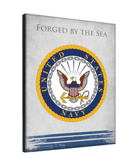 United States Navy Logo Canvas