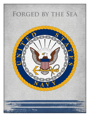 United States Navy Logo Canvas