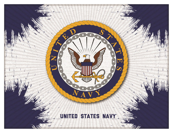 United States Navy Logo Canvas