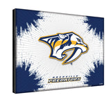 Nashville Predators Logo Canvas