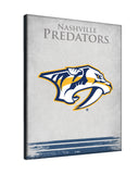 Nashville Predators Logo Canvas