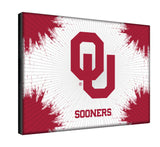 Oklahoma Sooners Logo Wall Decor Canvas