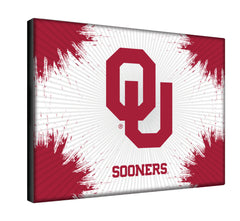 Oklahoma Sooners Logo Wall Decor Canvas