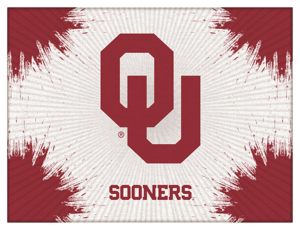 Oklahoma Sooners Logo Wall Decor Canvas