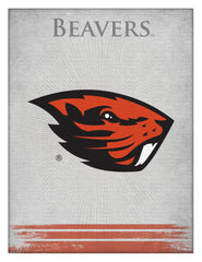 Oregon State Beavers Logo Wall Decor Canvas