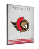Ottawa Senators Logo Canvas