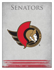 Ottawa Senators Logo Canvas
