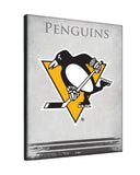 Pittsburgh Penguins Logo Canvas