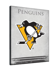 Pittsburgh Penguins Logo Canvas