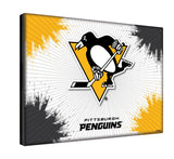 Pittsburgh Penguins Logo Canvas