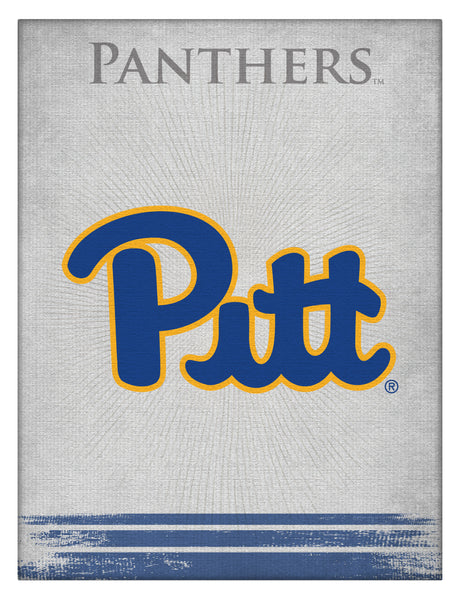 Pittsburgh Panthers Logo Wall Decor Canvas