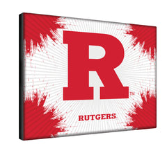 Rutgers Scarlet Knights Logo Wall Decor Canvas