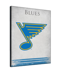 St. Louis Blues Logo Canvas