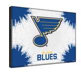 St. Louis Blues Logo Canvas