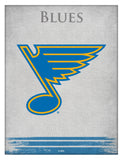 St. Louis Blues Logo Canvas
