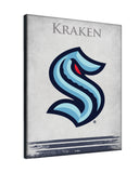 Seattle Kraken Logo Canvas