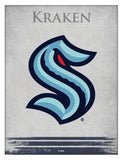Seattle Kraken Logo Canvas