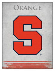 Syracuse Orange Logo Wall Decor Canvas