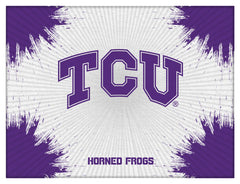 Texas Christian University Horned Frogs Logo Wall Decor Canvas
