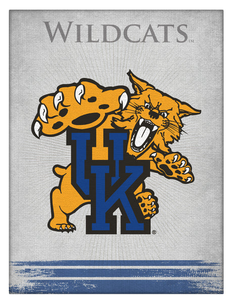 University of Kentucky Wildcats Logo Wall Decor Canvas