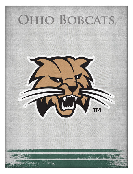 Ohio University Bobcats Logo Wall Decor Canvas