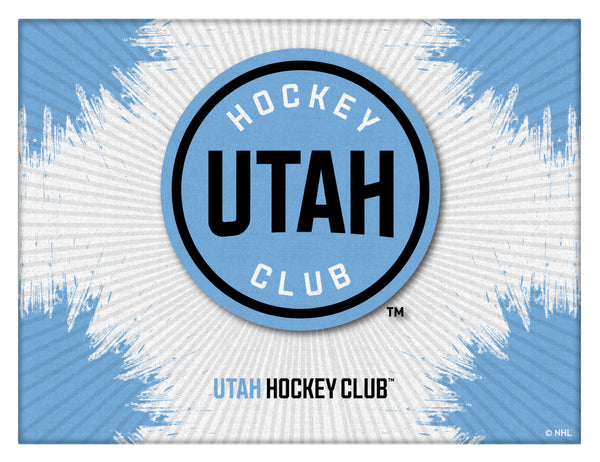 Utah Hockey Club Logo Canvas