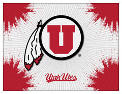 Utah Utes Logo Wall Decor Canvas