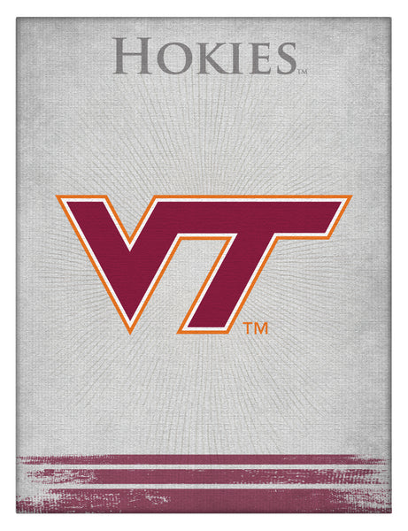 Virginia Tech Hookies Logo Wall Decor Canvas