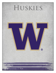 Washington Huskies Logo Wall Decor Canvas