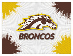 Western Michigan University Broncos Logo Wall Decor Canvas