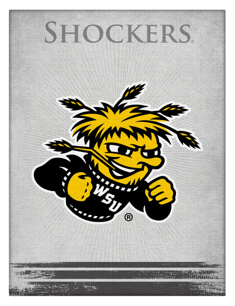 Wichita State Shockers Logo Wall Decor Canvas